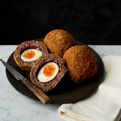 Caramelised Onion Scotch Egg