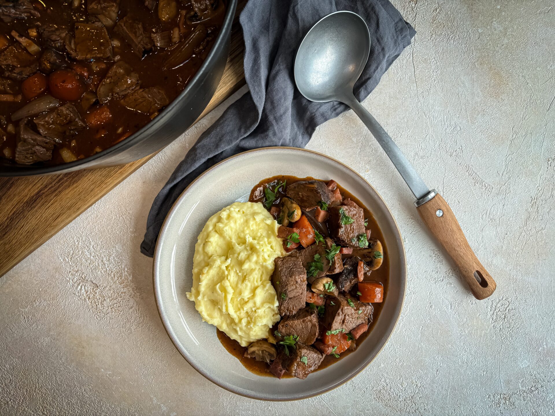 Red Wine & Brandy Beef Bourguignon The Ginger Pig