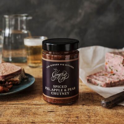 Spiced Fig, Apple & Pear Chutney
