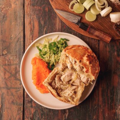 Chicken & Leek Pie
