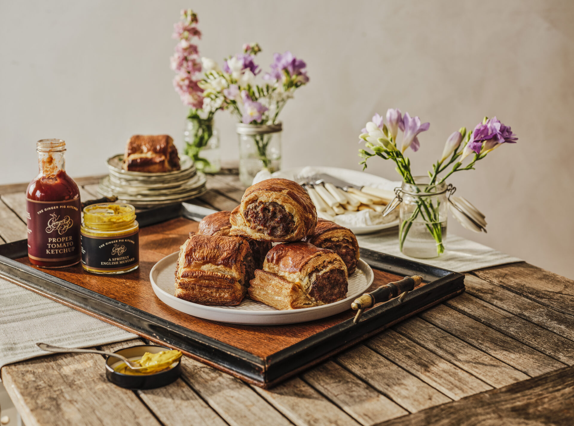 Ginger Pig sausage rolls